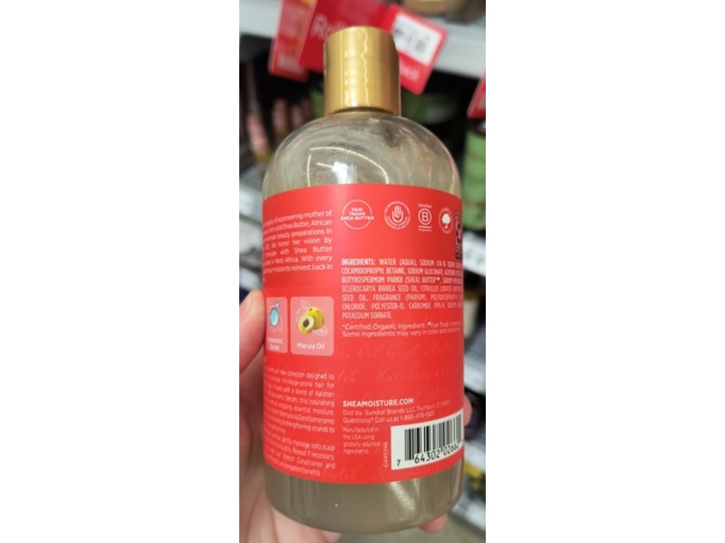 SheaMoisture Curl Stretch Hyaluronic Serum Shampoo , 13 fl oz/384 mL