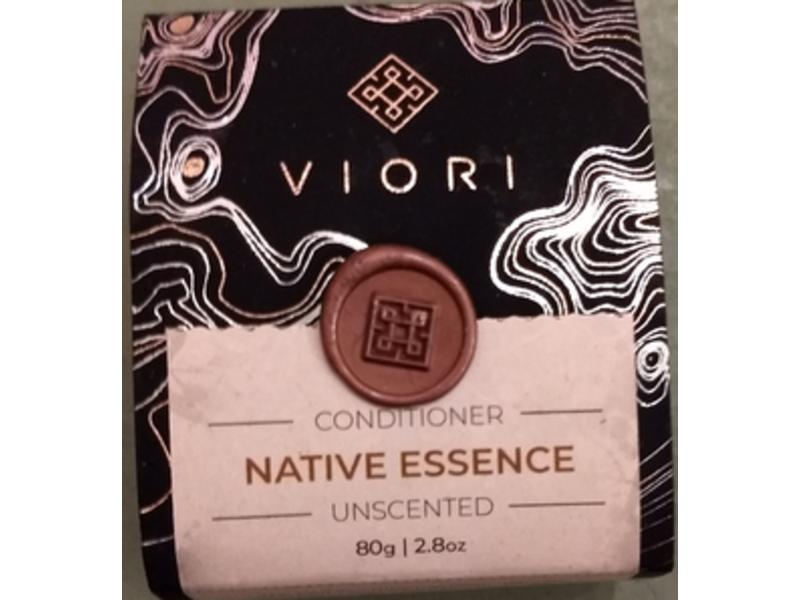 Viori Native Essence Conditioner, Unscented, 2.8 oz/80 g