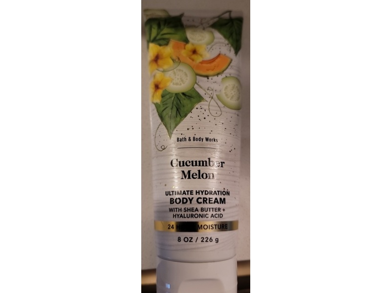 Bath & Body Works Body Cream, Cucumber Melon, 8 oz/226 g