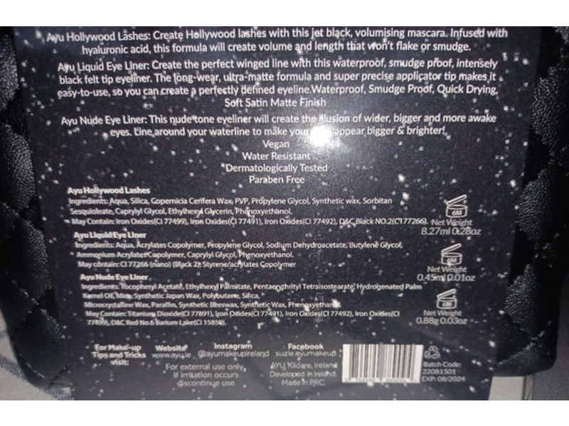 Ayu Hollywood Eyes Set