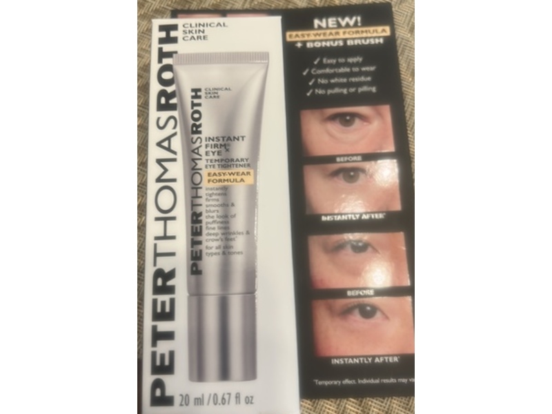 Peter Thomas Roth Instant FIRMx Eye Temporary Eye Tightener, 0.67 fl oz/20 mL