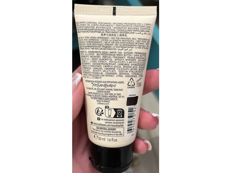 Yves Saint Laurent Beauty Libre Perfumed Body Balm, 1.6 fl oz/50 mL