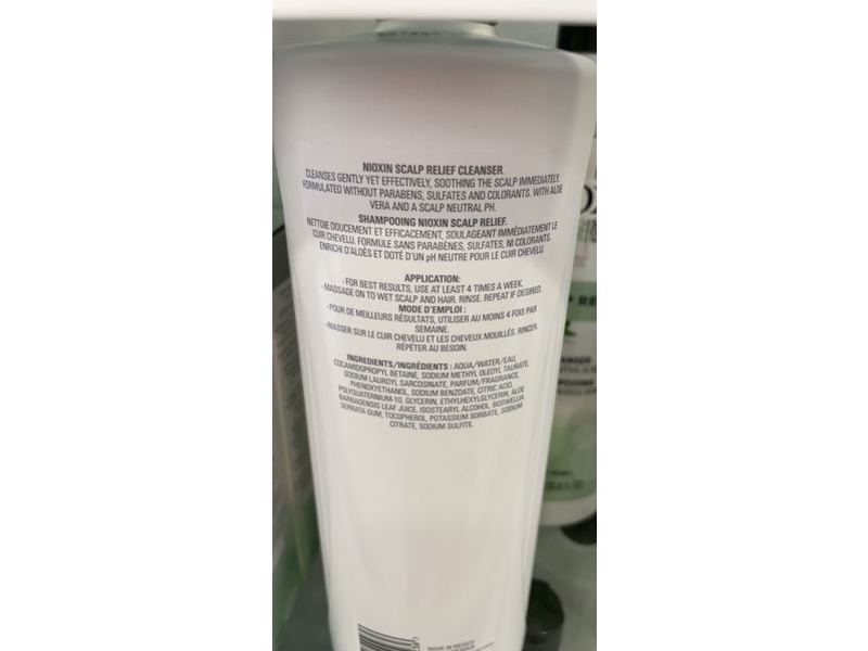Nioxin Scalp Relief Cleanser, 33.8 fl oz/1000 mL