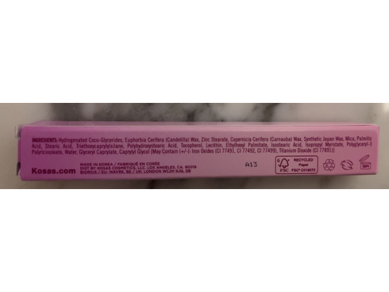 Kosas Brow Pop Nano Ultra-fine Detailing Pencil, Medium Brown, 0.001 oz/0.03 g