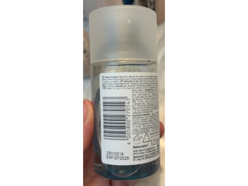 Eucerin Dermato Clean Biphasic Eye Make-Up Remover, 125 mL