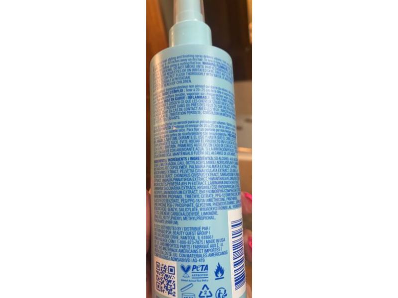 Aquage Working Spray Firm Hold, 8 fl oz/237 mL