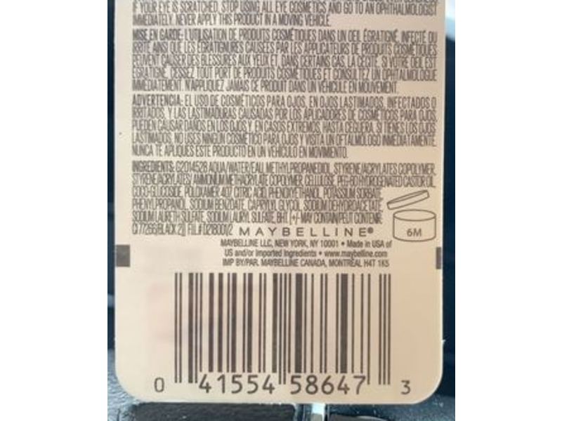 Maybelline New York Eye Studio Master Precise All Day Eyeliner, Matte Black, 0.034 fl oz