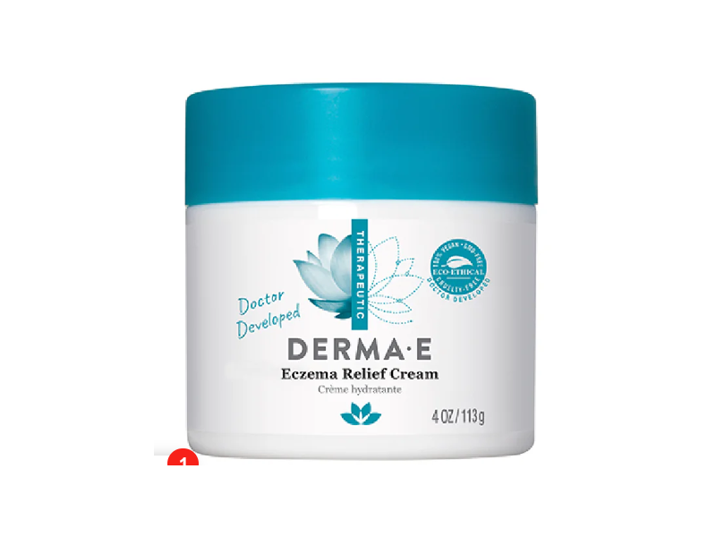 Derma E Eczema Relief Cream, 4 oz/113 g