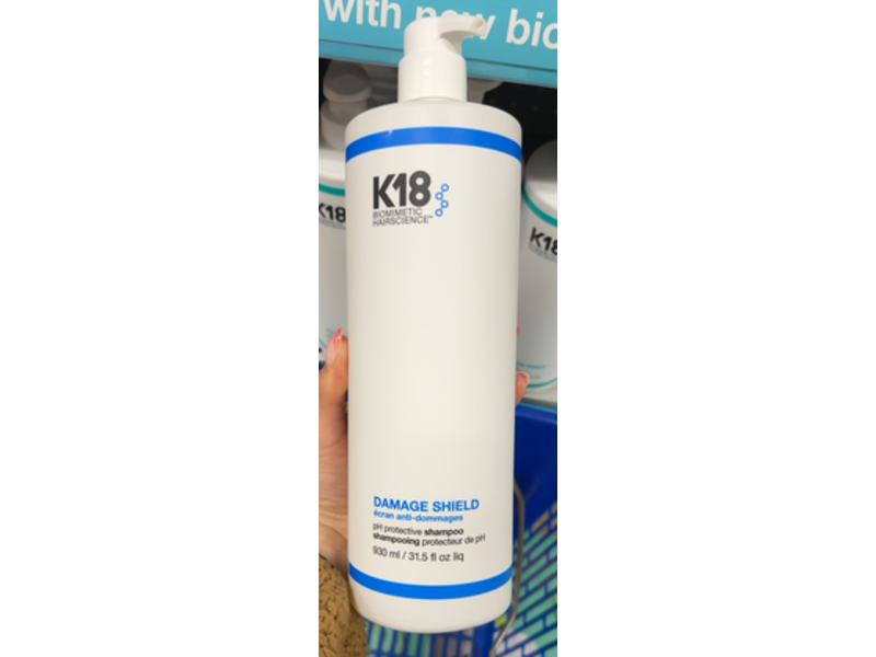 K18 Biomimetic Hairscience Damage Shield Ph Protective Shampoo, 31.5 fl oz/930 mL