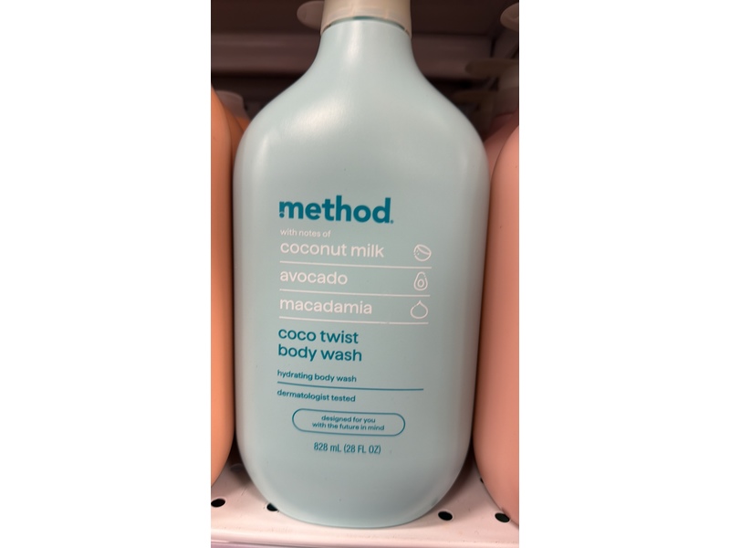 Method Body Wash, Coco Twist, 28 fl oz/828 mL