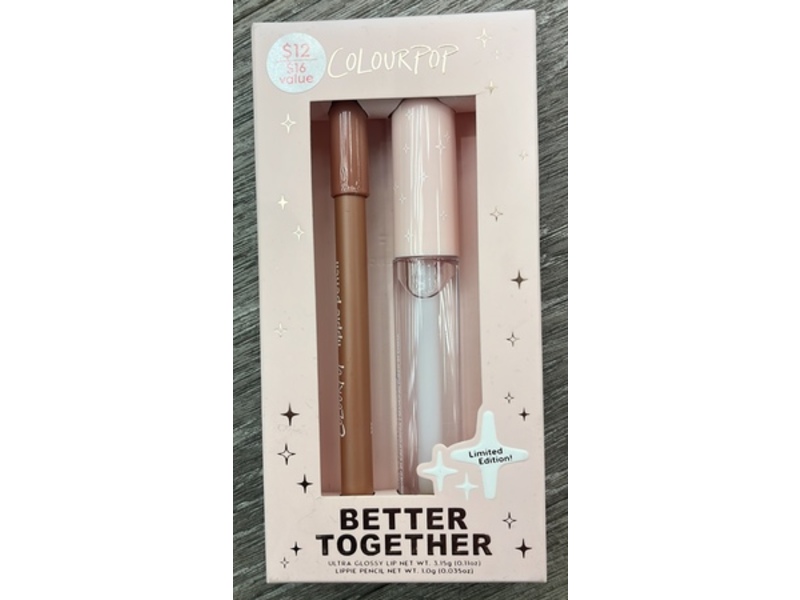 Colourpop Ultra Glossy Lip + Lippie Pencil Kit, Better Together