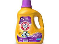 Arm & Hammer OxiClean Odor Blasters Liquid Laundry Detergent, Fresh Burst, 77 Loads, 100.5 fl oz/2.97 L - thumbnail 1