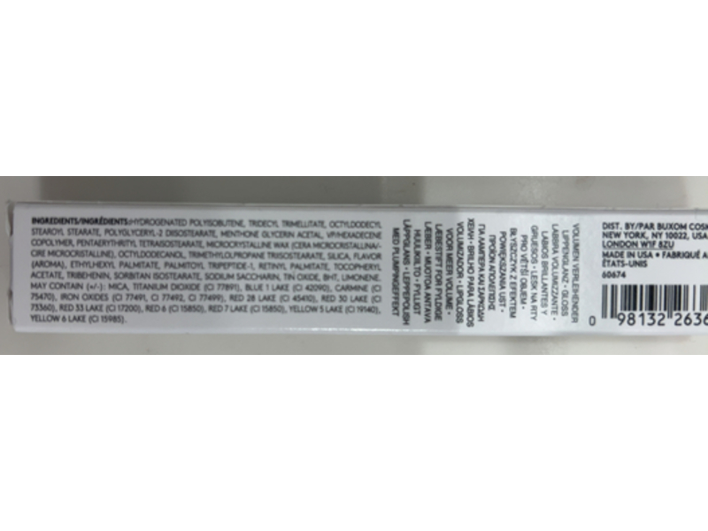 Buxom Full - On Plumping Lip Polish, Samantha, 0.15 fl oz/4.45 mL