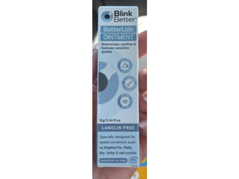 BlinkBetter Lids Ointment, 0.34 fl oz/10 g