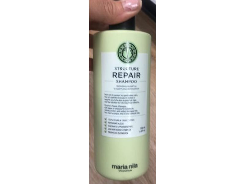 Maria Nila Structure Repair Shampoo, 11.8 fl oz/350 mL