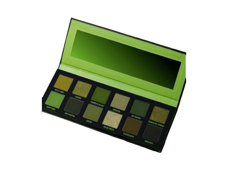 Give Me Glow Cosmetics Pressed Pigments, Juicy Olive, 0.8 oz/28 g
