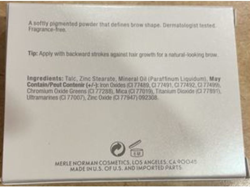 Merle Norman Natural Brow Power, Natural Brown, 0.14 oz/4 g