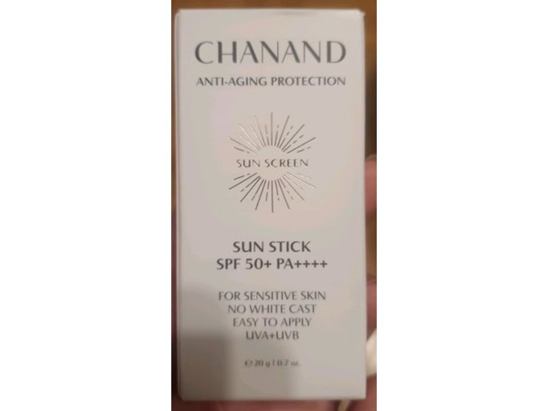 Chanand Anti-Aging Protection Sunscreen Stick, SPF 50+ PA++++, 0.7 oz/20 g