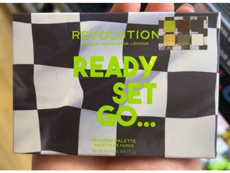 Revolution Shadow Palette, Ready Set Go, 0.03 oz/1.1 g