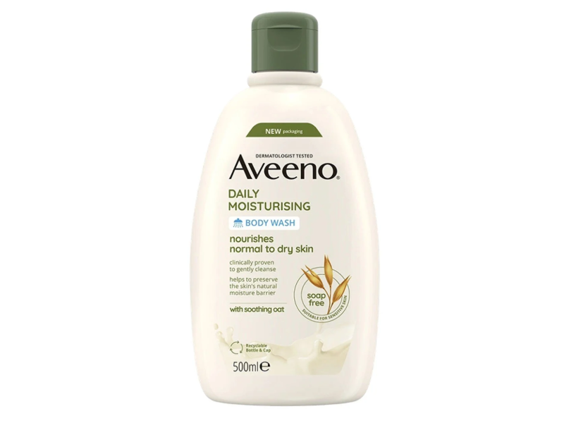 Aveeno Daily Moisturizing Body Wash, Soothing Oat, 500 mL