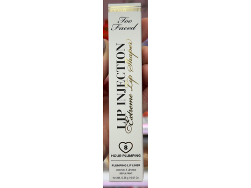 Too Faced Lip Injection Plumping Lip Liner, Creamsicle Tickle, 0.01 oz/0.38 g