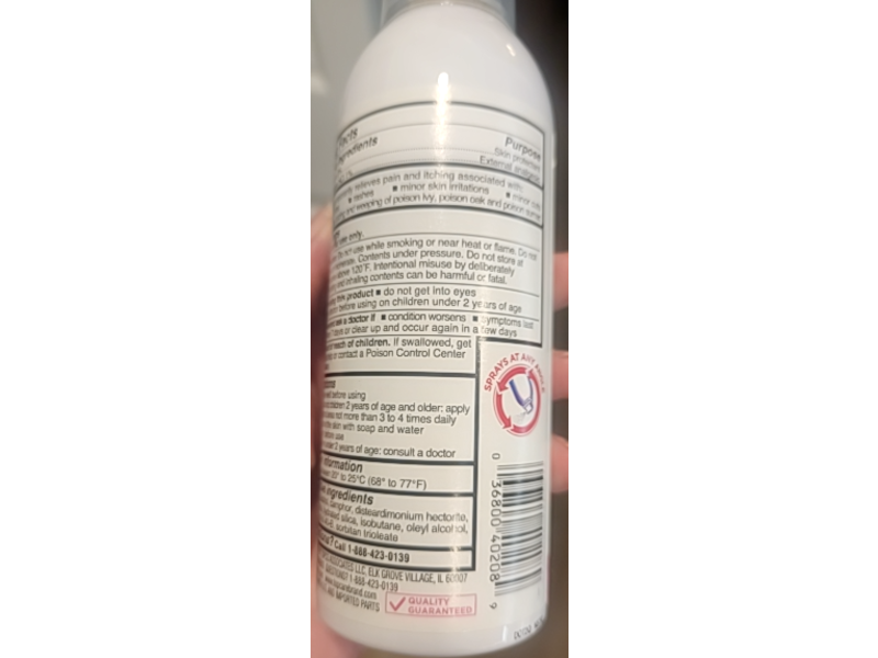 TopCare Calamine Spray Plus Skin Protectant, 4.1 oz/116 g