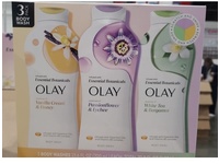 Olay Body Wash Set, Vanilla Cream & Honey + Passionflower & Lychee + White Tea & Bergamot, 23.6 fl oz/700 mL - thumbnail 2