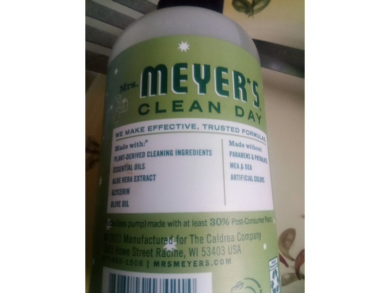 Mrs. Meyer's Clean Day Liquid Hand Soap,Iowa Pine Scent, 12.5 oz, Pack Of 2