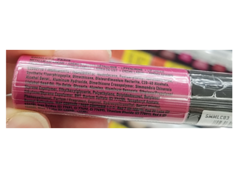 NYX Professional Makeup Soft Matte Metallic Lip Cream, Paris, 0.22 fl oz/6.7 mL