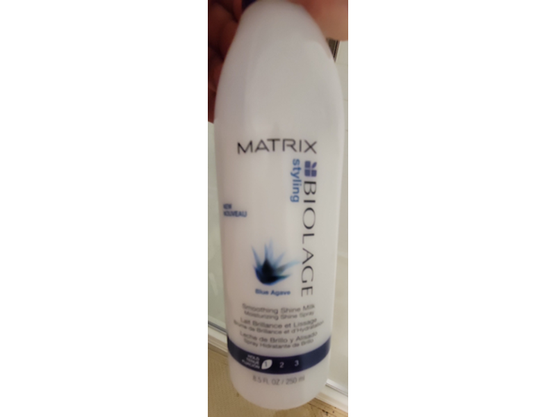 Matrix Biolage Smoothing Shine Milk, Blue Algae, 8.5 fl oz/250 mL