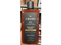 Cremo 2 In 1 Shampoo & Conditioner, Bergamot Black, Bold & Crisp, 16 fl oz/473 mL - thumbnail 2