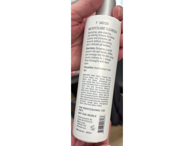 Neova SmartSkincare Microfoliant Cleanser, Alpha-Beta-Retinol, 8.5 fl oz/250 mL