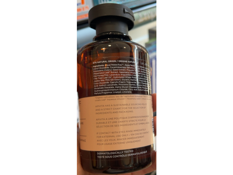 Apivita Dry Dandruff Shampoo, 8.45 fl.oz/250 mL