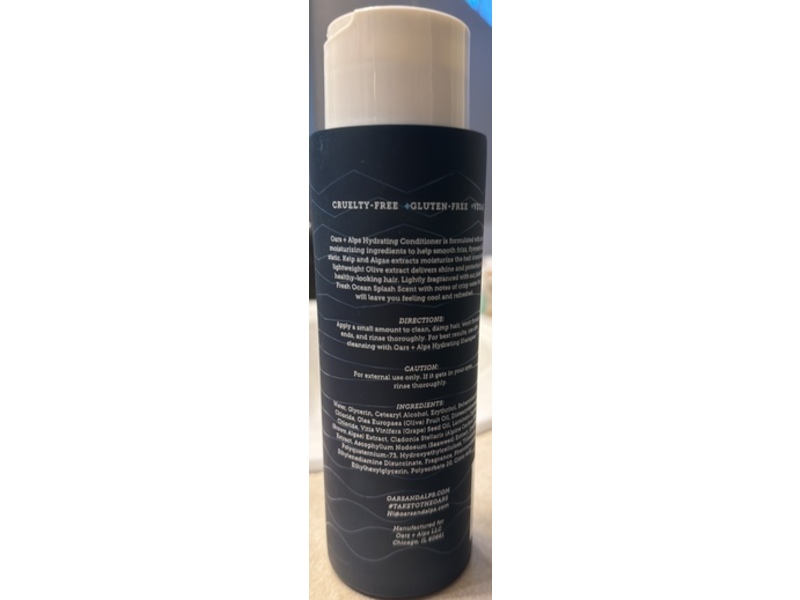 Oars + Alps Hydrating Conditioner, Fresh Ocean Splash, 13.5 fl oz/400 mL