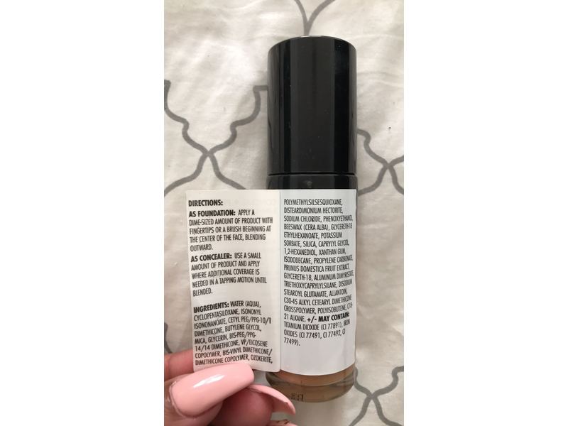 Milani Conceal + Perfect 2-in-1 Foundation Concealer, Sand, 1.0 fl oz