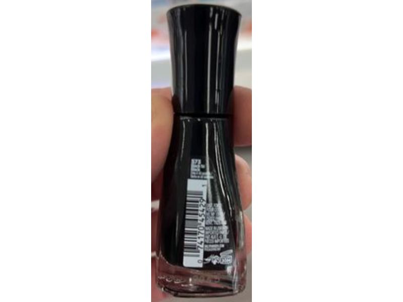 Sally Hansen Insta-Dri Nail Polish, Black To Black, 0.31 fl oz/9.17 mL