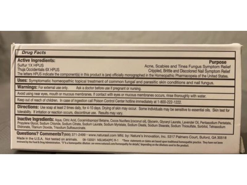 Naturasil Sulfur Multi-Purpose Relief Soap, Lavender, Homeopathic Formula, 4 oz