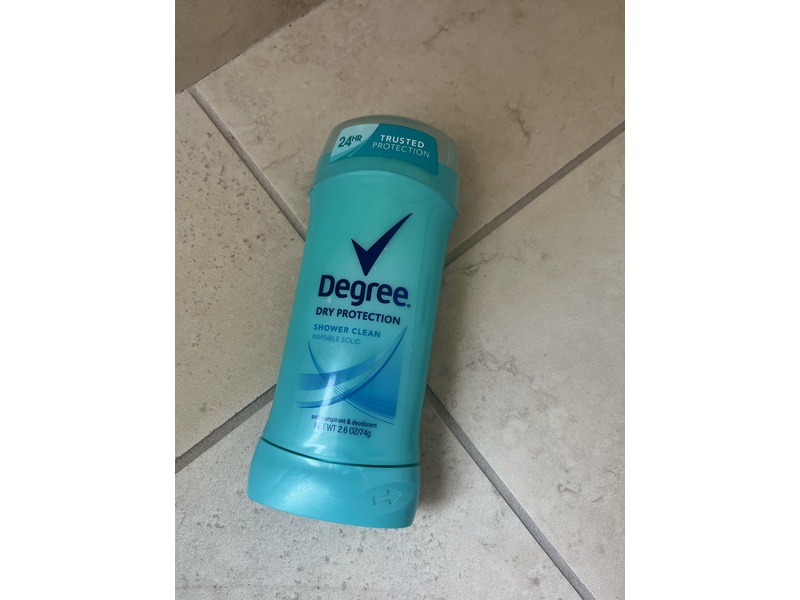 Degree Dry Protection Shower Clean 24 hr Antiperspirant Deodorant, 2.6 oz/74 g