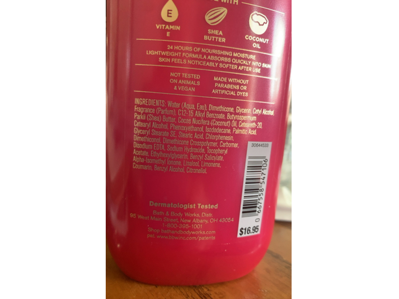 Bath & Body Works Luminous Daily Nourishing Body Lotion, Shea Butter + Coconut Oil, 8 fl oz/236 mL