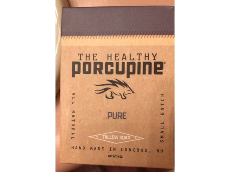 The Healthy Porcupine Pure Tallow Soap, 4 oz