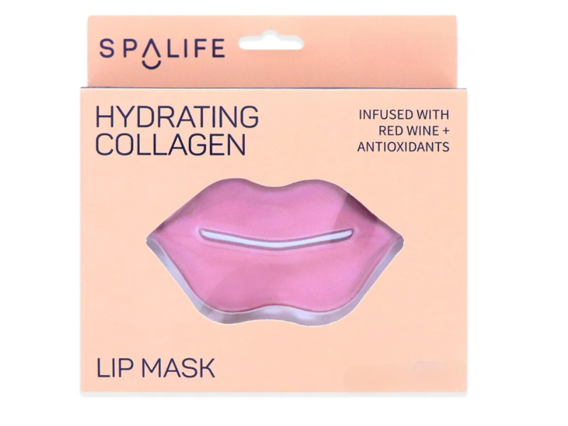 SpaLife Hydrating Collagen Lip Mask, 0.18 oz/5 g, 8 Count