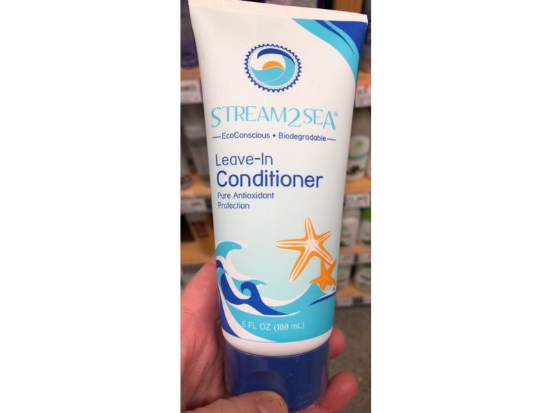 Stream2Sea Leave-In Hair Conditioner, Pure Antioxidant Protection, 6 fl oz/180 mL