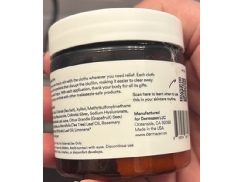 Derma Zen Calming Seborrheic Serum Cloths, 28 Count