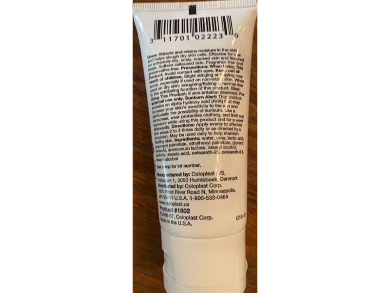 Coloplast Atrac-Tain Superior Moisturizing Cream, 10% Urea & 4% Aha, 2 oz/57 g