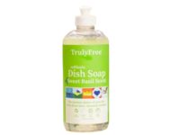 TrulyFree Refillable Dish Soap, Sweet Basil Scent, 16 fl oz/473 mL, Pack Of 2 - thumbnail 1
