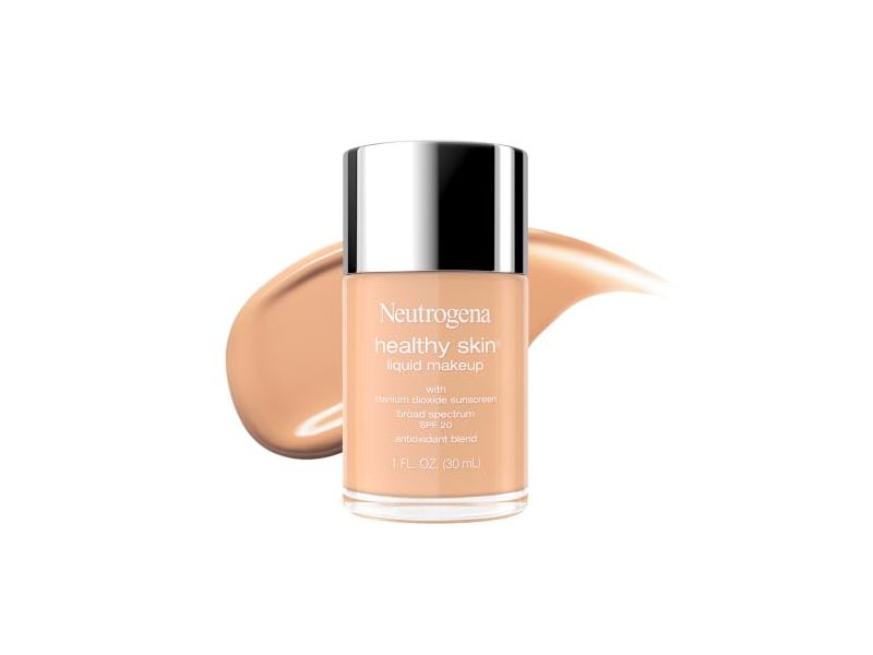 Neutrogena Healthy Skin Liquid Makeup, Shell Beige 320C, SPF 20, 1 fl oz/30 mL