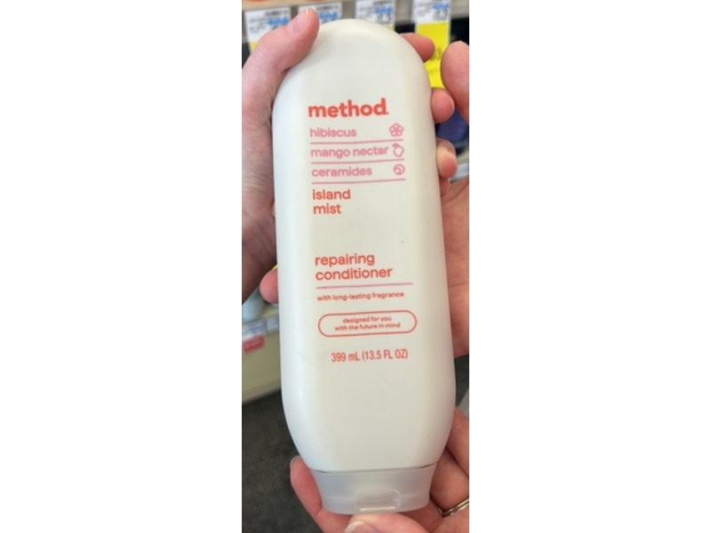 Method Repairing Conditioner, Island Mist, Hibiscus + Mango Nectar & Ceramides, 13.5 fl oz/399 mL