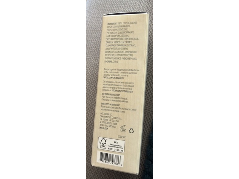 Tatcha The Camellia Cleansing Oil, 1.7 fl oz/50 mL