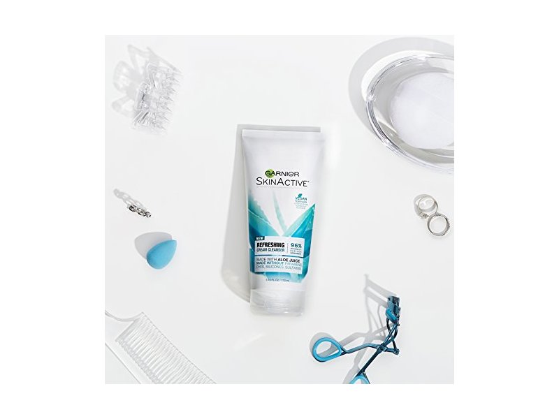 garnier skinactive refreshing cream cleanser