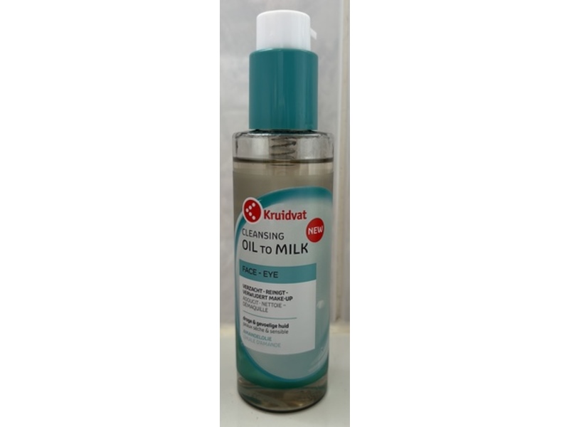 Kruidvat Cleansing Oil To Milk, 150 mL